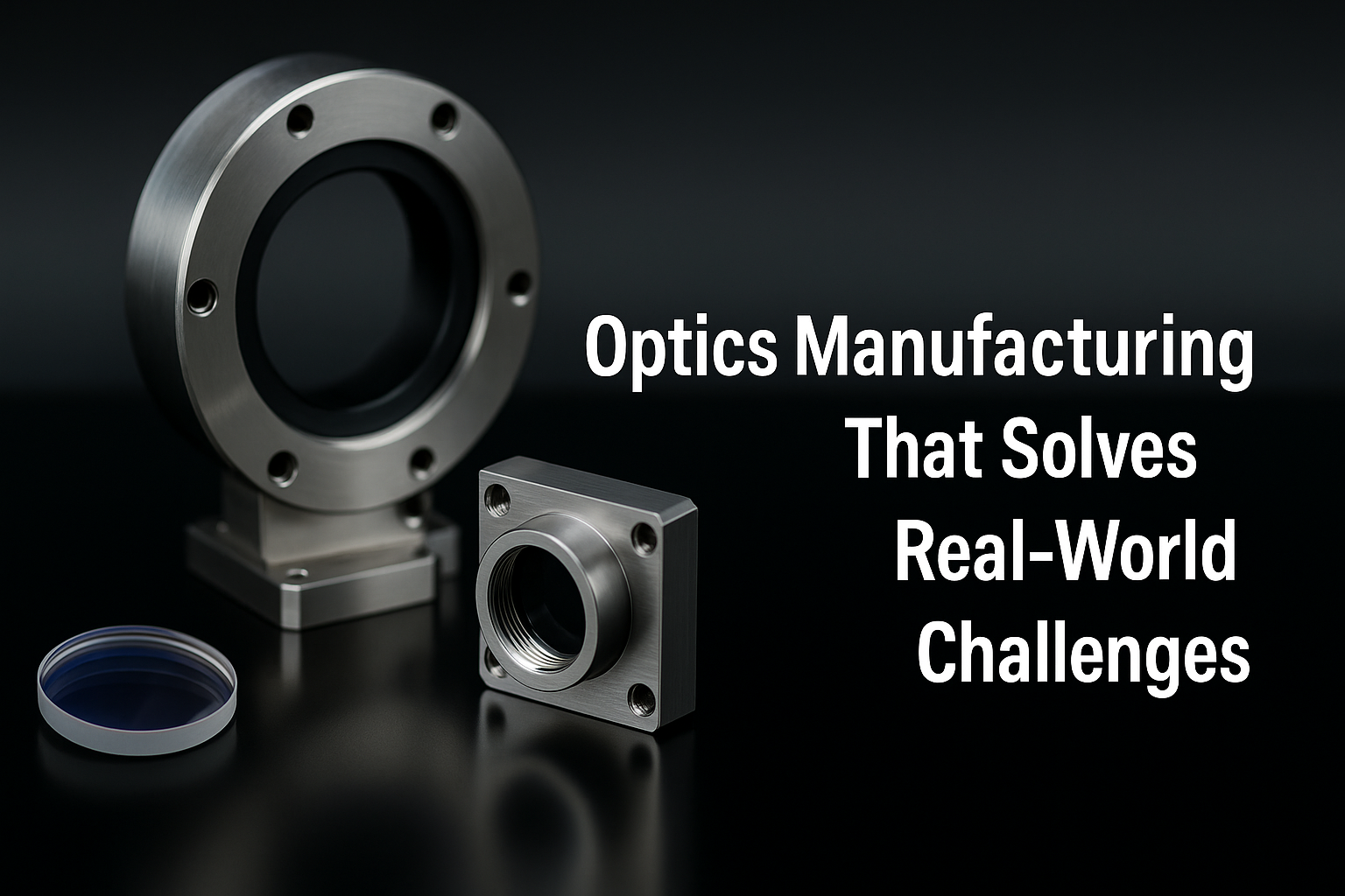 Optics Manufacturing Solutions – Precision Optical Machining & Custom Components