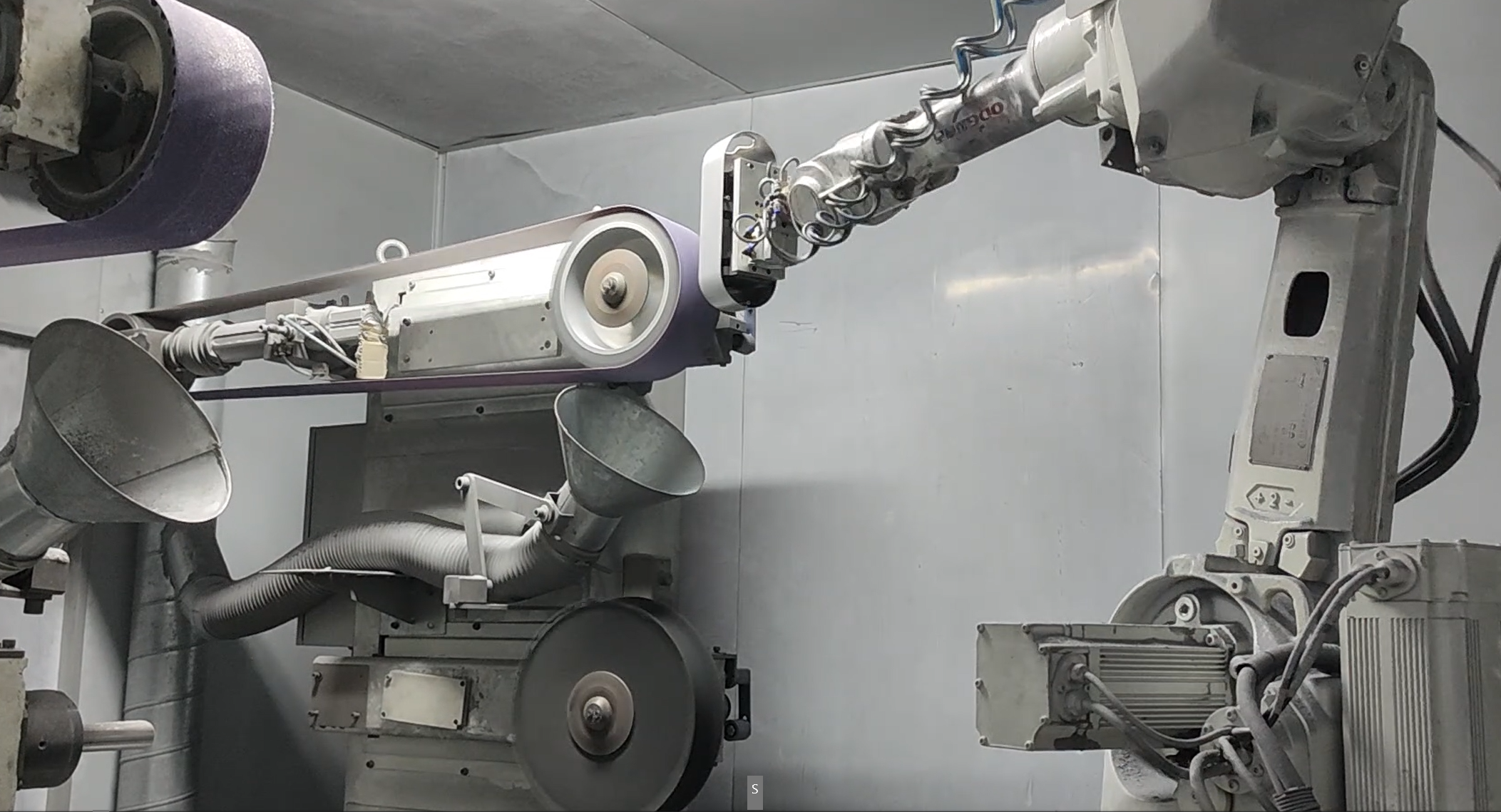 Robotic Arm Automated Polishing Demonstration