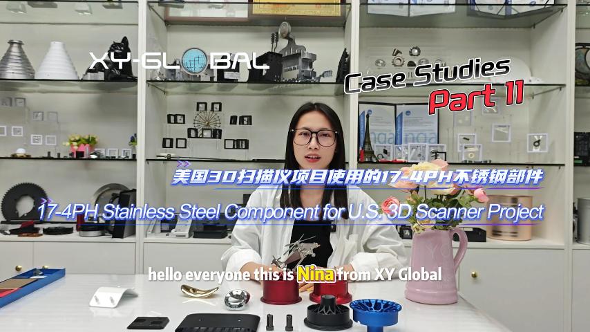 17-4PH Stainless Steel Component for U.S. 3D Scanner Project