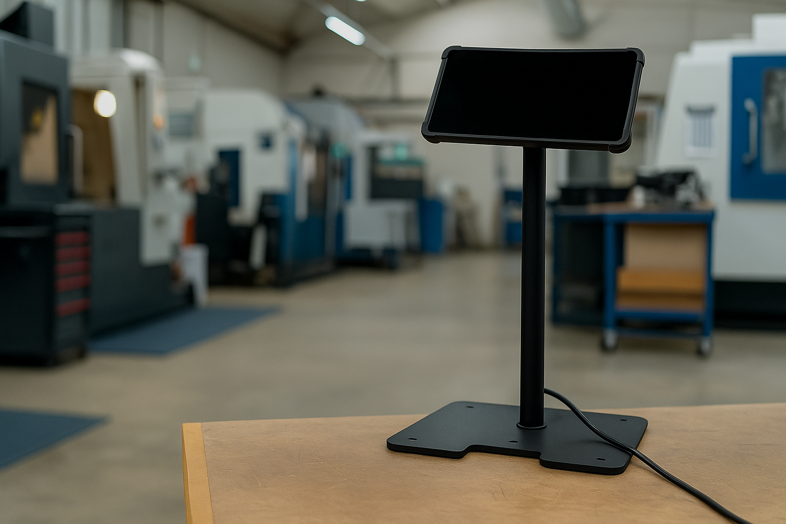 Customer Case 13 — Lightweight Aluminum Stand for Outdoor Monitors